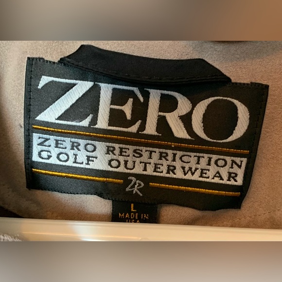 Zero Restriction Golf outerwear men’s sweater 100% sub-microfiber polyester - Picture 9 of 9